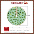 thumbnail image 2 of Rateoe Froggs In The Lake Pattern Christmas Tree Skirt with Ties, Christmas Tree Decorations, Farmhouse Christmas Decor Xmas Holiday Decorations-30", 2 of 6
