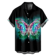 thumbnail image 2 of Men's Shirt Animal Butterfly Special Attractive Attractive Design Graphic T-Shirt for Young People for Daily Wear, 2 of 13