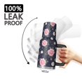 thumbnail image 3 of 40oz Pioneer Flower Floral Print Pattern Insulated Tumbler with Handle, BPA-Free Leak Proof Lid and Straws, Double Wall Vacuum, Hot 12h/Cold 34h, 3 of 6