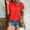 Red, variant on WTXUE T Shirts for Women Short Sleeve Shirts for Women Womens Workout Tops Oversized T Shirts Loose Fit Crewneck Short Sleeve Top Crop Tops for Women T Shirts for Women Loose Fit Tunic Tops B L