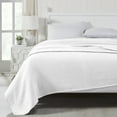 thumbnail image 2 of Modern Threads Thermal Waffle Weave White Cotton Bed Blanket, Twin, 2 of 4
