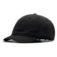 thumbnail image 5 of Xijirk Herringbone Baseball Cap Textured Curved Brim Dad Hat for Daily Casual Street Travel Outdoor Wear,Black,One Size, 5 of 7