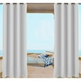 thumbnail image 4 of Cortina impermeable Bckout para exteriores Sunnimix 52x84in con arandelas a prueba de herrumbre, 4 of 7