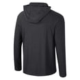 thumbnail image 3 of Men's Colosseum Black Oklahoma Sooners Cloud Jersey Raglan Long Sleeve Hoodie T-Shirt, 3 of 3