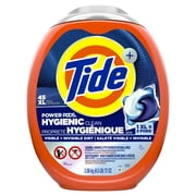 Tide Hygienic Clean Power PODS Laundry Detergent Pacs, Original Scent, 45 Count