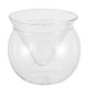 thumbnail image 2 of 1pc High Borosilicate Glass Cocktail Cup Round Ball Cocktail Glass (Transparent), 2 of 4