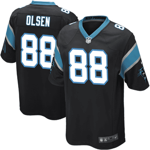 carolina panthers jersey color