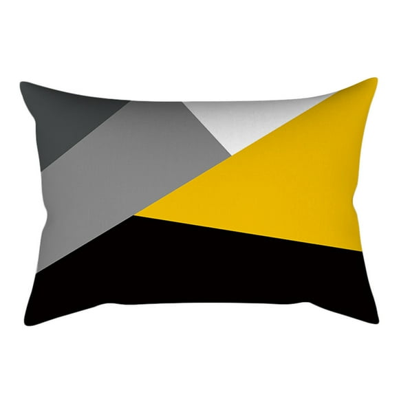 Dvkptbk Pillow Covers Pineapple Leaf Yellow Case Sofa Car Waist Throw Cushion Cover Home Decor on Clearance