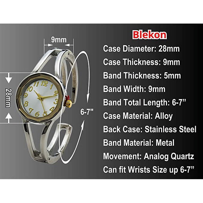 Blekon Collections Quartz Womens 28mm Case Cut-Crystal  display picture 2