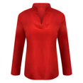 thumbnail image 5 of Liquidation de Chemises pour Femmes Chemises Mixtes pour Femmes Chemise Élégante à Col en V à Manches Longues pour Femmes, 5 of 5