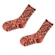 thumbnail image 4 of Sonducket Calcetines femeninos con personalidad de otoño e invierno, calcetines de algodón de Color neutro con estampado de leopardo Medias Rosa roja, 4 of 5