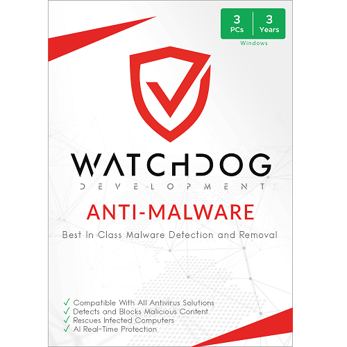 Watchdog Anti-Malware - 3-Year | 3-PC