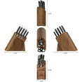 thumbnail image 5 of Cangshan L Series German Steel Forged 7-Piece Cleaver Knife Block Set, Black, 5 of 9