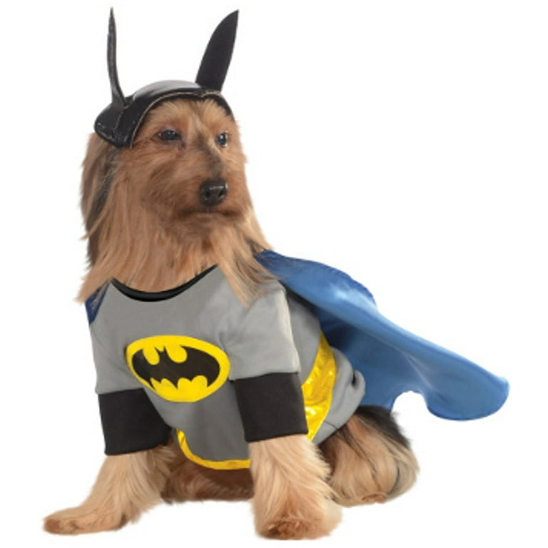 Batman Dark Knight Superhero Hero DC Comics Dog Pet Costumes Size
