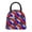 Black, variant on Lunch Tote Bag Russian America Flag Trendy Lightweight Reusable Stylish Bento Box for Adult Light Grey