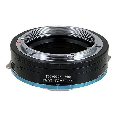 Fotodiox Pro Lens Mount Shift Adapter - Canon FD & FL 35mm SLR lens to Fujifilm X-Series Mirrorless Camera