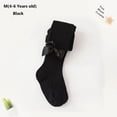 thumbnail image 1 of Kid Baby Toddler Cotton Warm Pantyhose Stockings Baby Tights Candy Color Tight BLACK M(4-6 YEARS OLD), 1 of 8