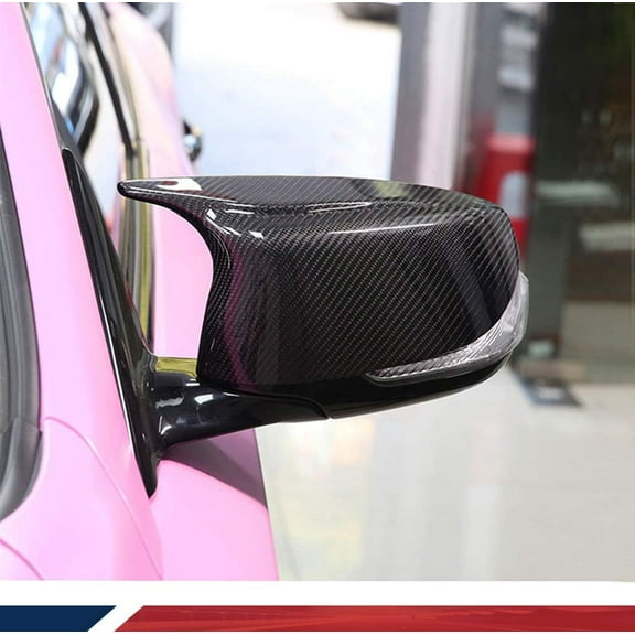 Carbon Fiber Q50 Rearview Mirror Caps For Infiniti Q50 Sedan 2014-2020 View Mirror Cover Replacement Style