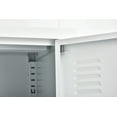 thumbnail image 4 of Tophomer 22,83 Pouces Stand Armoire de Rangement Entrée Buffet Armoire de Rangement avec 3 Tiroirs, Blanc, 4 of 11