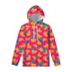 thumbnail image 3 of Sudadera con capucha con estampado de frutas tropicales y plátanos para hombre, sudadera con capucha con estampado 3D colorido, informal, de manga larga, para niños, 3 of 5