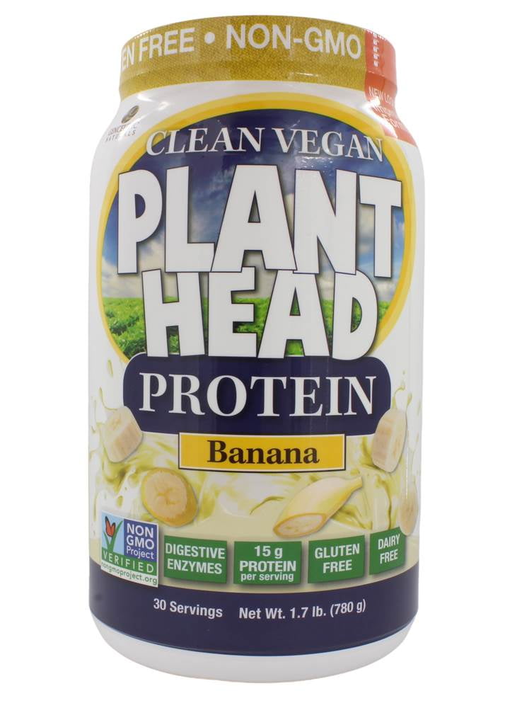 Plant Head - Plant-Based Protein Powder Banana - 1.8 lb
