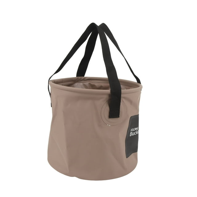 Cubo Plegable, Cubo Plegable Reforzado Ligero 10L Resistente A Altas Temperaturas Para Pescar