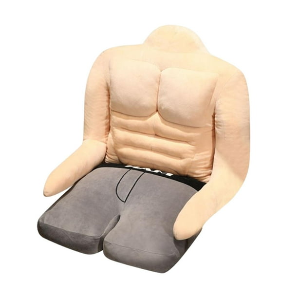 Almohada muscular de cuerpo completo con brazo almohada muscular para abrazar almohadas musculares para adultos felpa muscular almohadas de cuerpo Estilo A Baoblaze Almohada Muscular Cuerpo Completo B...