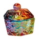 thumbnail image 4 of Herramientas de cristalería Bowl con tapa, vaso de vidrio para el cuidado de uñas, herramientas de cuidado de manicura, líquido acrílico, polvo , Hexágono rayado, 4 of 8