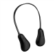 thumbnail image 1 of Mini altavoz Bluetooth inalámbrico para colgar en el cuello, portátil, estéreo, para exteriores, color negro, 1 of 8