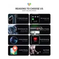 thumbnail image 3 of Reloj Smartwatch Hw57 Pro negro de 44 mm portugués con, 3 of 8