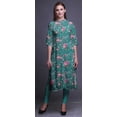 thumbnail image 2 of Bimba Kurtis Droits Imprimés pour Femmes, Tunique Indienne Mandarin à Boutons XXX-Large, 2 of 6