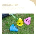 thumbnail image 3 of SHISUYAN Yellow PE Tent Nail Warning Caps for Camping Decor and Safety 2 Pieces, 3 of 8