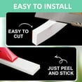 thumbnail image 3 of HWZWT Roller Grid Insert 5 Roller Grid Insert Window Grid Kit 1.5 ft. Sticks to existing window grids Suitable for window mullions Window Grid Kit 33 ft. Sticks to existing window grids, 3 of 5