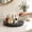 3PC 10" Lazy Susan Turntable Organizer#5, variant on Kitchen Lazy Susan Turntable – Checkered Round Decorative Tray, 10" Table Top Oak Iron Lazy Susan for Cookies, Dining Table Organizer, Small Kitchen Table Centerpiece