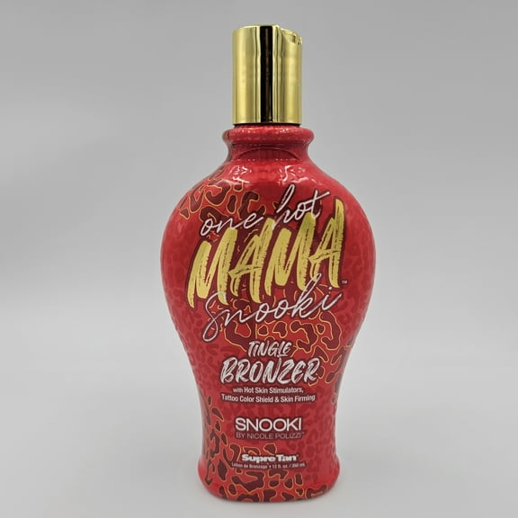 Snooki One Hot Mama Tingle Bronzer Tanning Lotion 12 fl oz