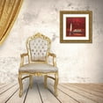 thumbnail image 3 of Rauscher, Michel 20x20 Gold Ornate Wood Framed with Double Matting Museum Art Print Titled - Crimson Sky, 3 of 4