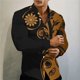 thumbnail image 1 of Las camisas casuales para hombre están de moda, son elegantes, cómodas, delgadas y sueltas, camisetas para hombre 2024, camisas deportivas livianas para exteriores, 1 of 6