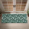 thumbnail image 2 of Green Christmas Tree Pattern Door Rugs,Washable Non Slip Door Mats Indoor,Decorative Door Mats,Entry Mat Indoor for Entrance,Bedroom,Kitchen,Bathroom,16"x47", 2 of 6