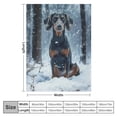 thumbnail image 4 of Orinice Dachshund Blanket - Soft &amp; Cozy Lightweight   Dachshund Throw Blanket for Couch, Bedding, Travel - Fuzzy Dachshund Decor Dachshund Gifts for Outdoor and Indoor   60x80in, 4 of 6