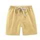 thumbnail image 5 of Odeerbi 2-13 Años Para Niños Niñas 2 Pcs Summer Cotton Linen Shorts Entrenamiento de Deportes Deportivos Atletismo Shorts Sólidos de Color Sólido, 5 of 8