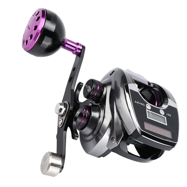 Fishing Reel Counter, Baitcasting Reel 9 Gears Magnetic Brake For Fishing Left Hand,Right Hand