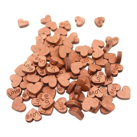 

Pianpianzi Pig Mirror And Fan Chandelier Hanging Clear Stretchy String for Bracelets 3ft Wedding Table Decorations Hollow Rustic Wooden Hearts Love 100PCS