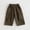 Army Green, variant on Girls Cargo Sweatpants Size 1-8 Elastic Waist Solid Color 100% Cotton Casual Long Pants For Kids Black Size 0-1 Years