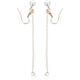 thumbnail image 2 of Shisuyan 1 Paire de Boucles d'Oreilles Sans Fil Chic Support Anti-Perte, 2 of 8