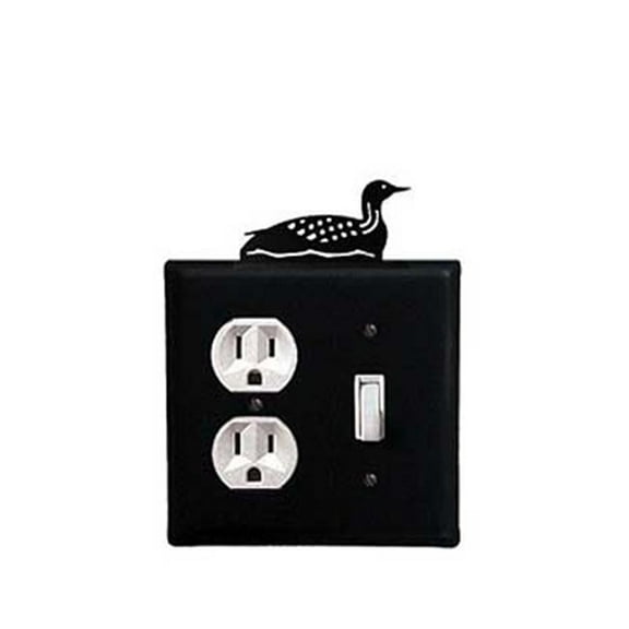 Loon Outlet and Switch Cover - Black
