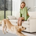 thumbnail image 6 of Comfy Cloud Couch with Deep Seat Corduroy Cloud Sofa, 2 Seater Couches for Living Room, Living Room, Beige, 6 of 8