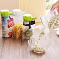 thumbnail image 3 of Ceimmolca 4Pcs Bag Clip With Pour Spout Seal And Pour Bag Clip Snack Clips That Pour Food Storage Bag Sealing Clip Seal Pour Food Storage Bag Clip Food Bag Clip Seal Pour Storage Food Sealin, 3 of 6