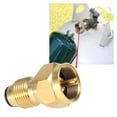 thumbnail image 3 of Adaptador LIXADA SEGURIDAD Adaptador Propano de Propano de Propano Válvula de Latón Sólido, 3 of 7