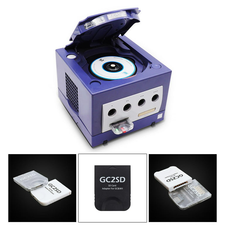  Ambertown SD Memory Card Stick Card Reader Converter Adapter  for Nintendo Wii NGC Gamecube Console : Video Games