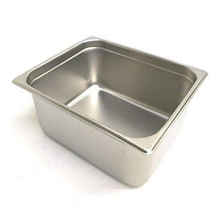 Update International SPH-506 Half Size Anti-Jam Pan 23-Gauge, 6" Deep